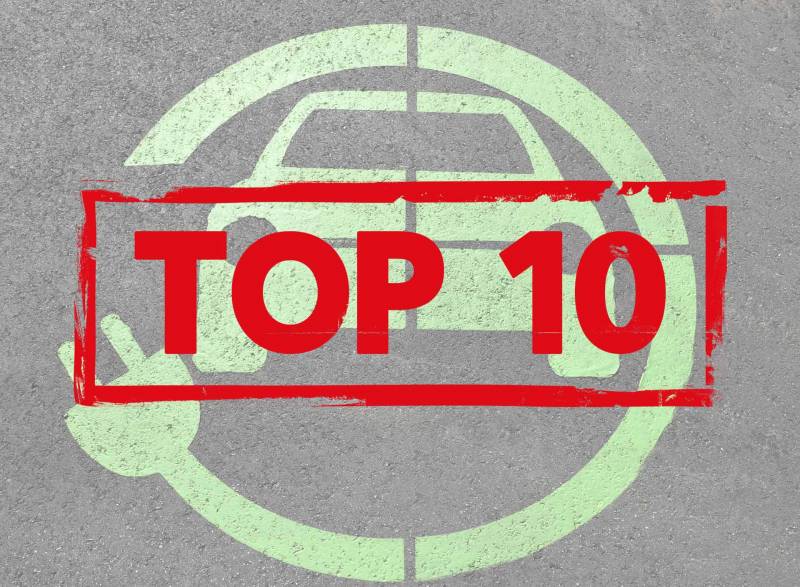 Top 10 ventes voitures électriques